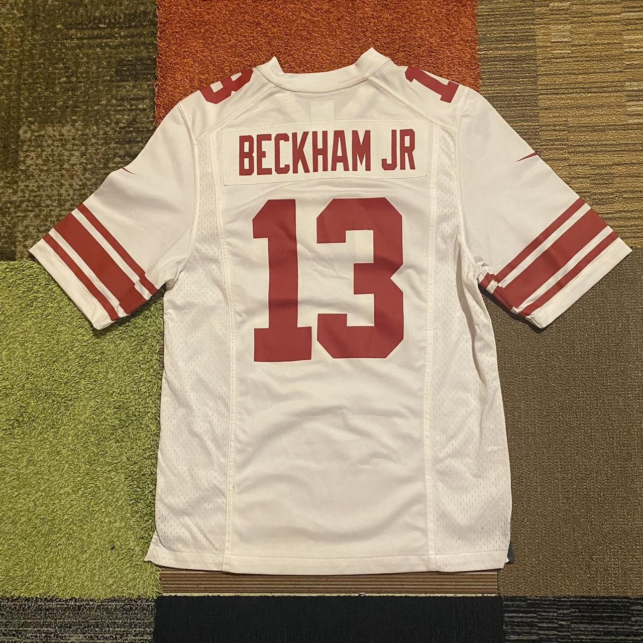 ODELL BECKHAM JR GIANTS JERSEY SIZE MEDIUM Excellent - Depop