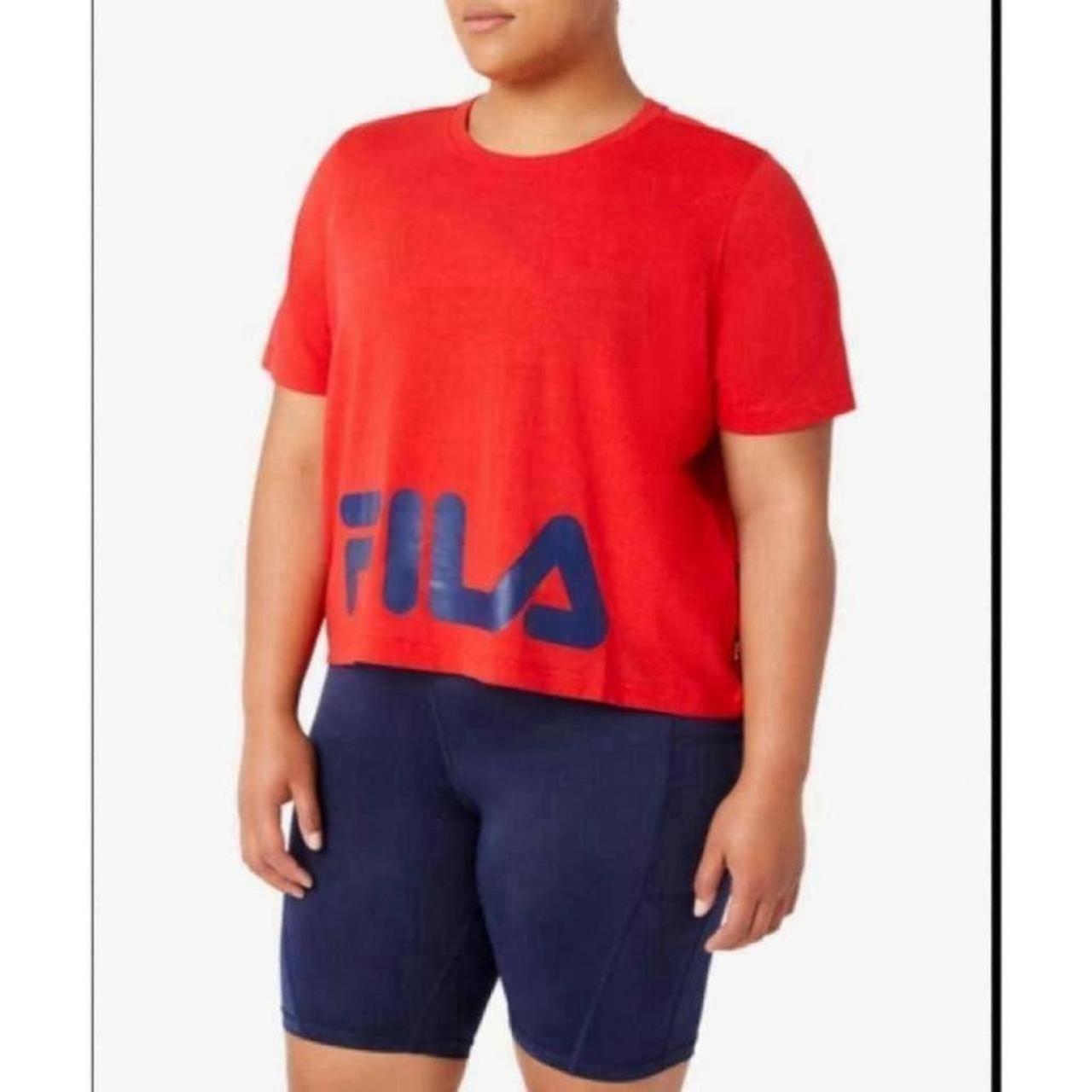 Plus size fila shirts online