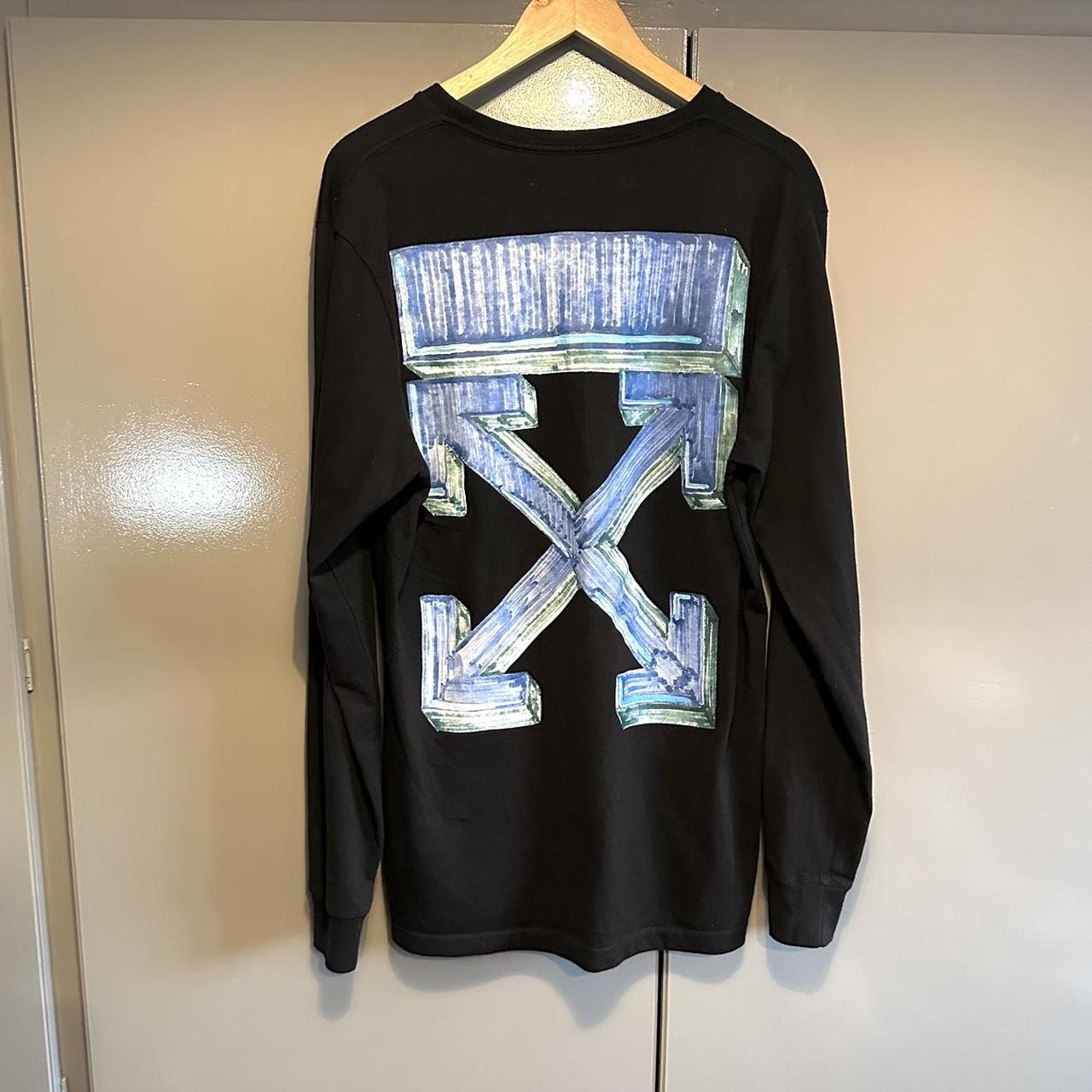 Off white hotsell 3d long sleeve