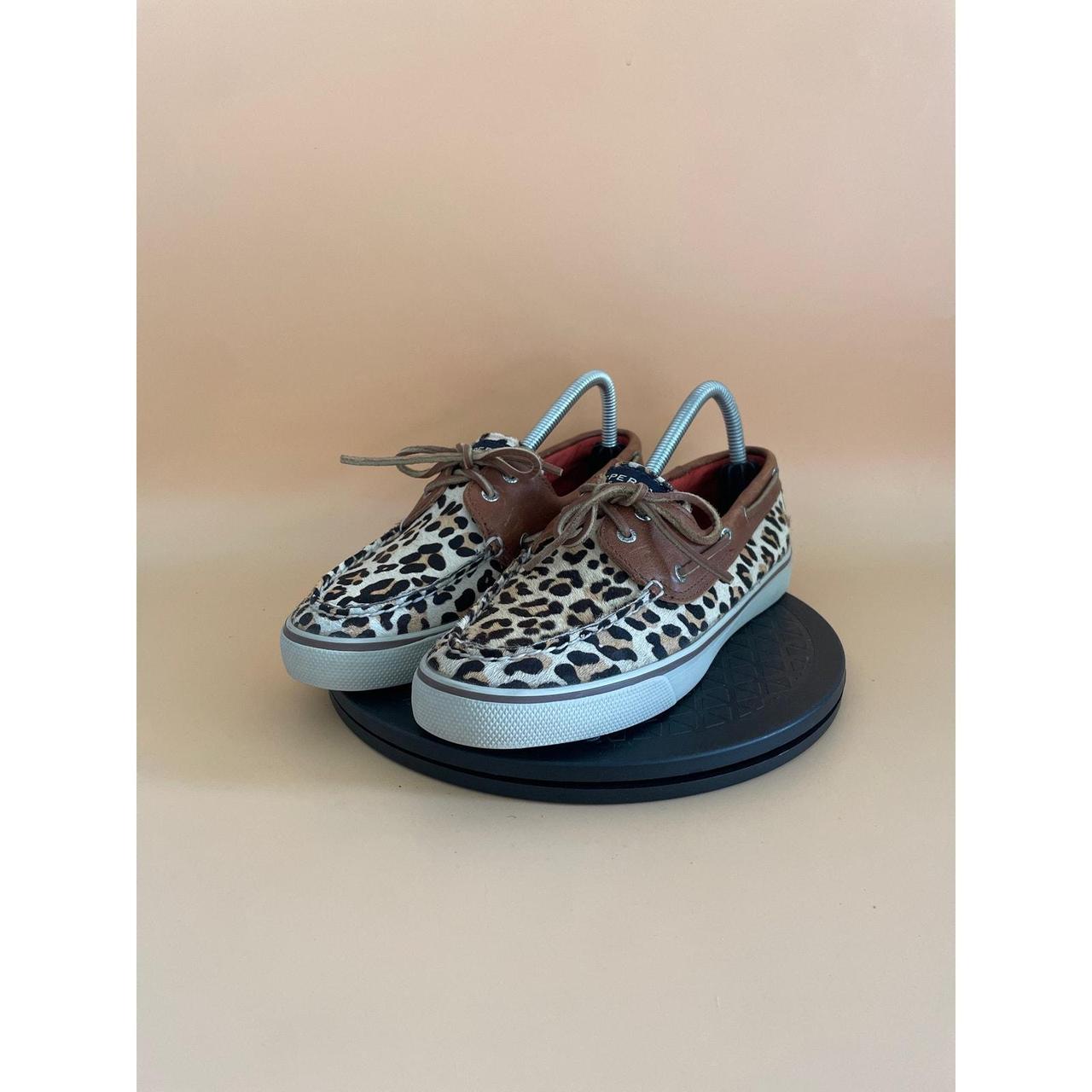 Animal print sperrys fashion