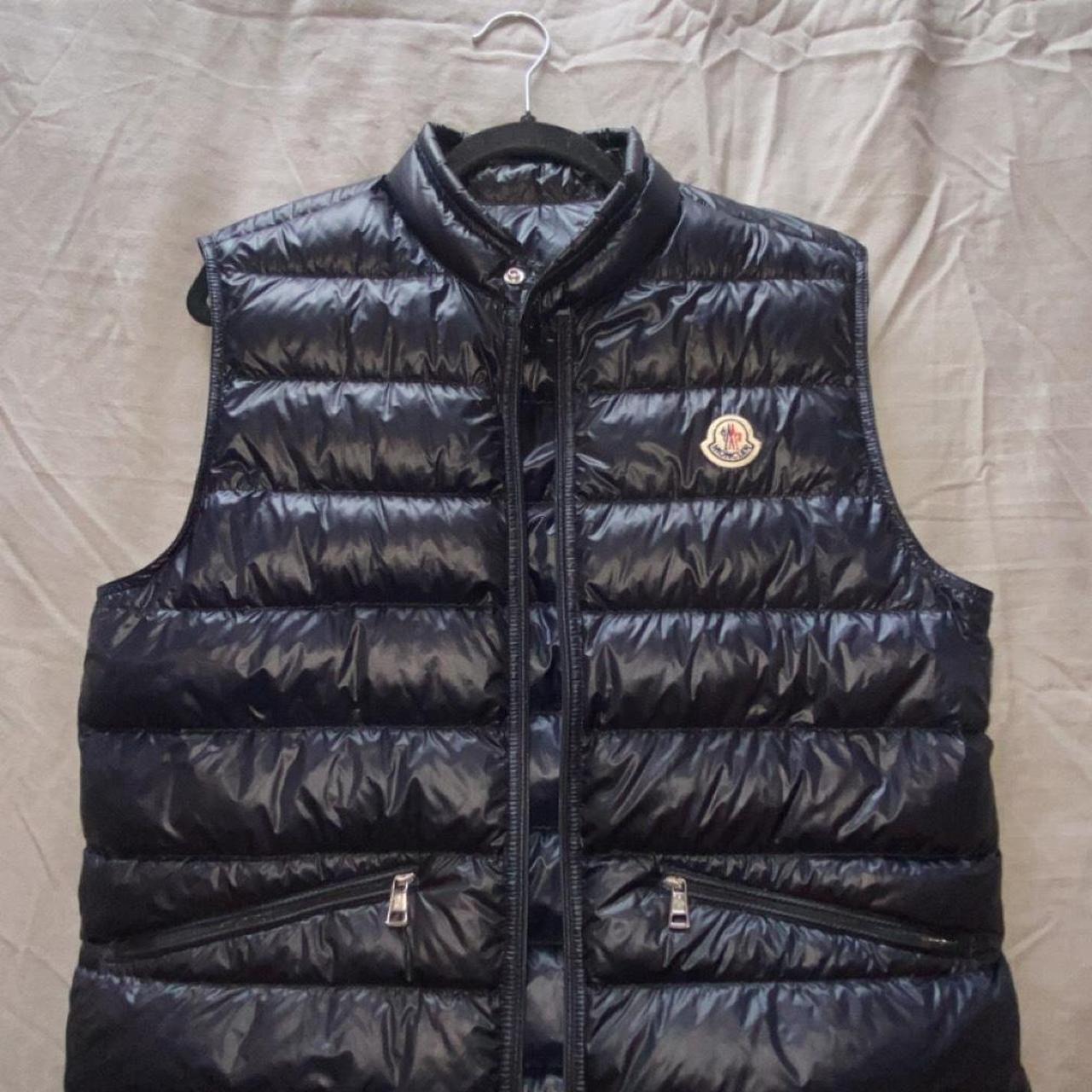 Moncler body warmer Size 3 = large Slim-Fit... - Depop