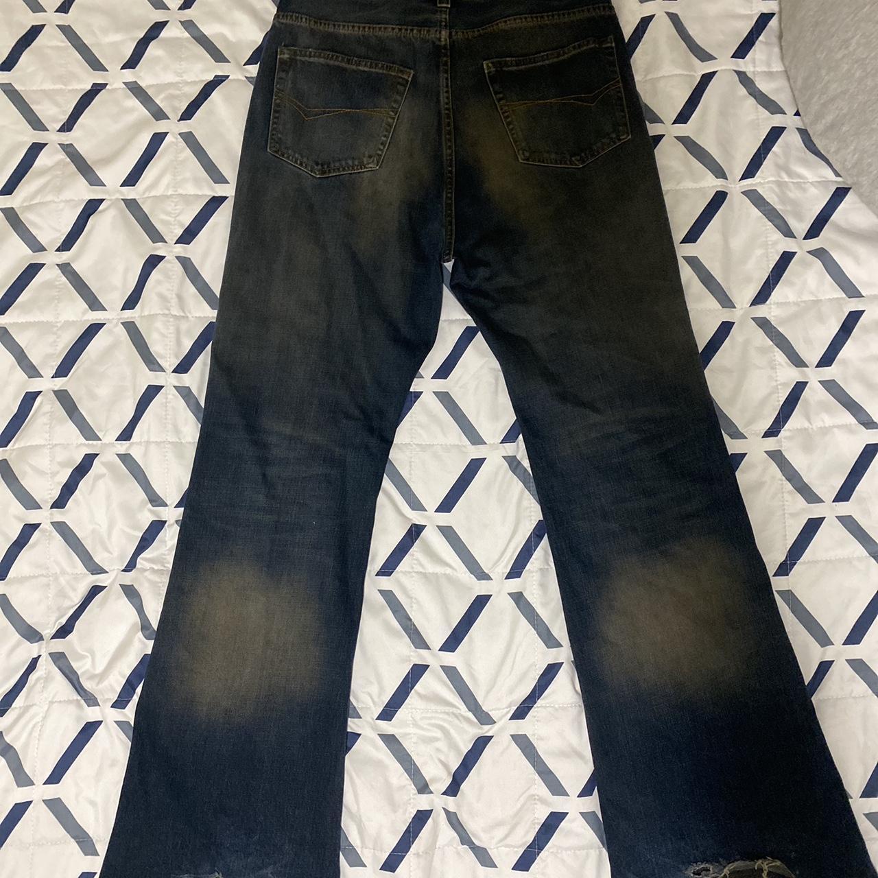 Balenciaga Mud Wash Flared Denim crazy cool... - Depop