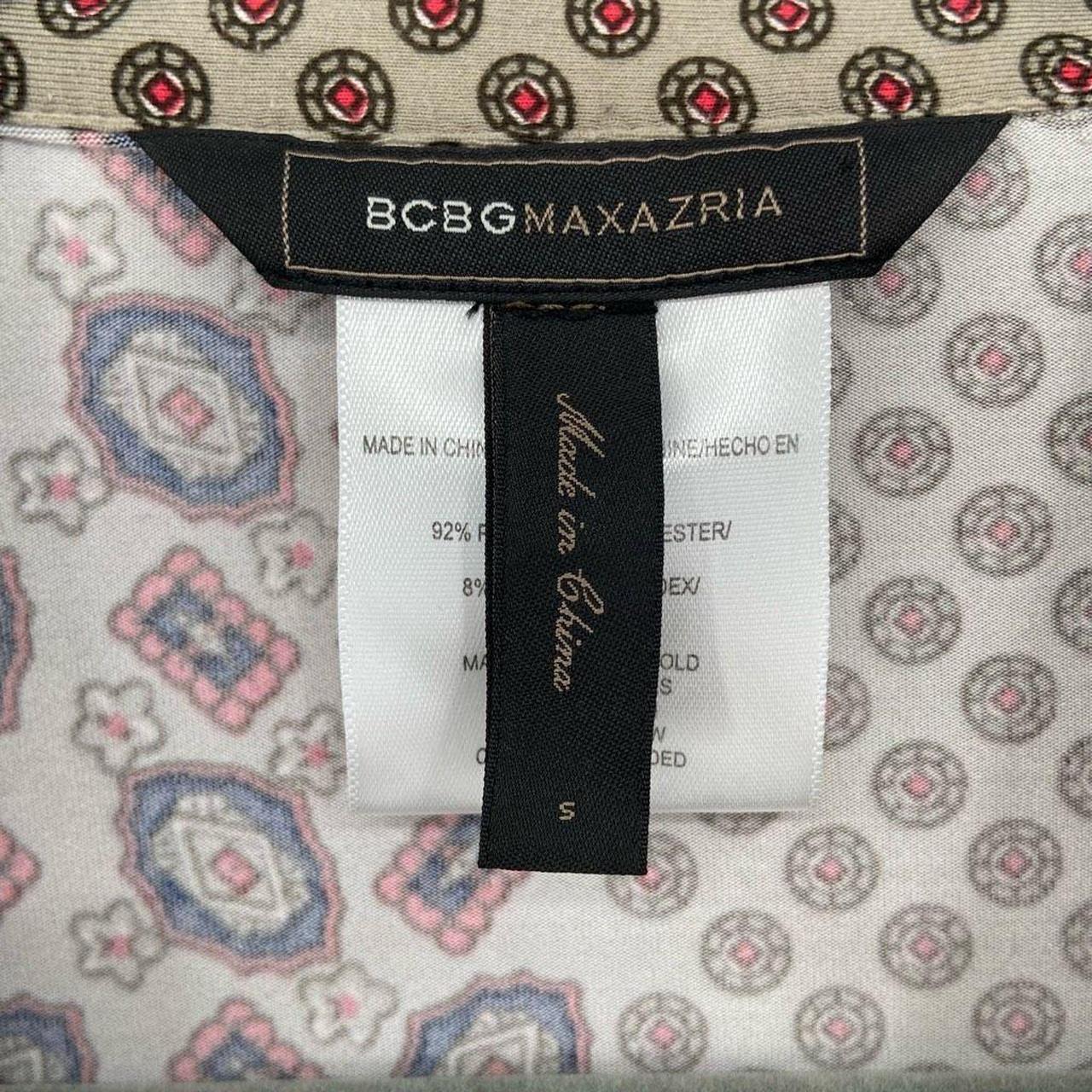 BCBGMAXAZRIA Dalgarven Print Button Down Depop