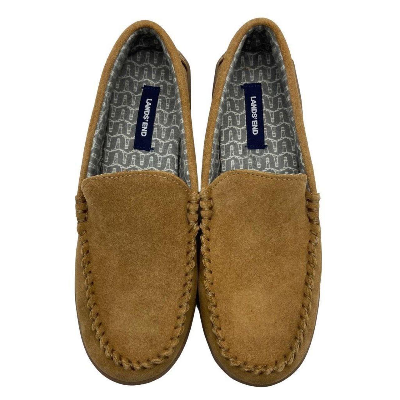 Lands end moccasins mens on sale