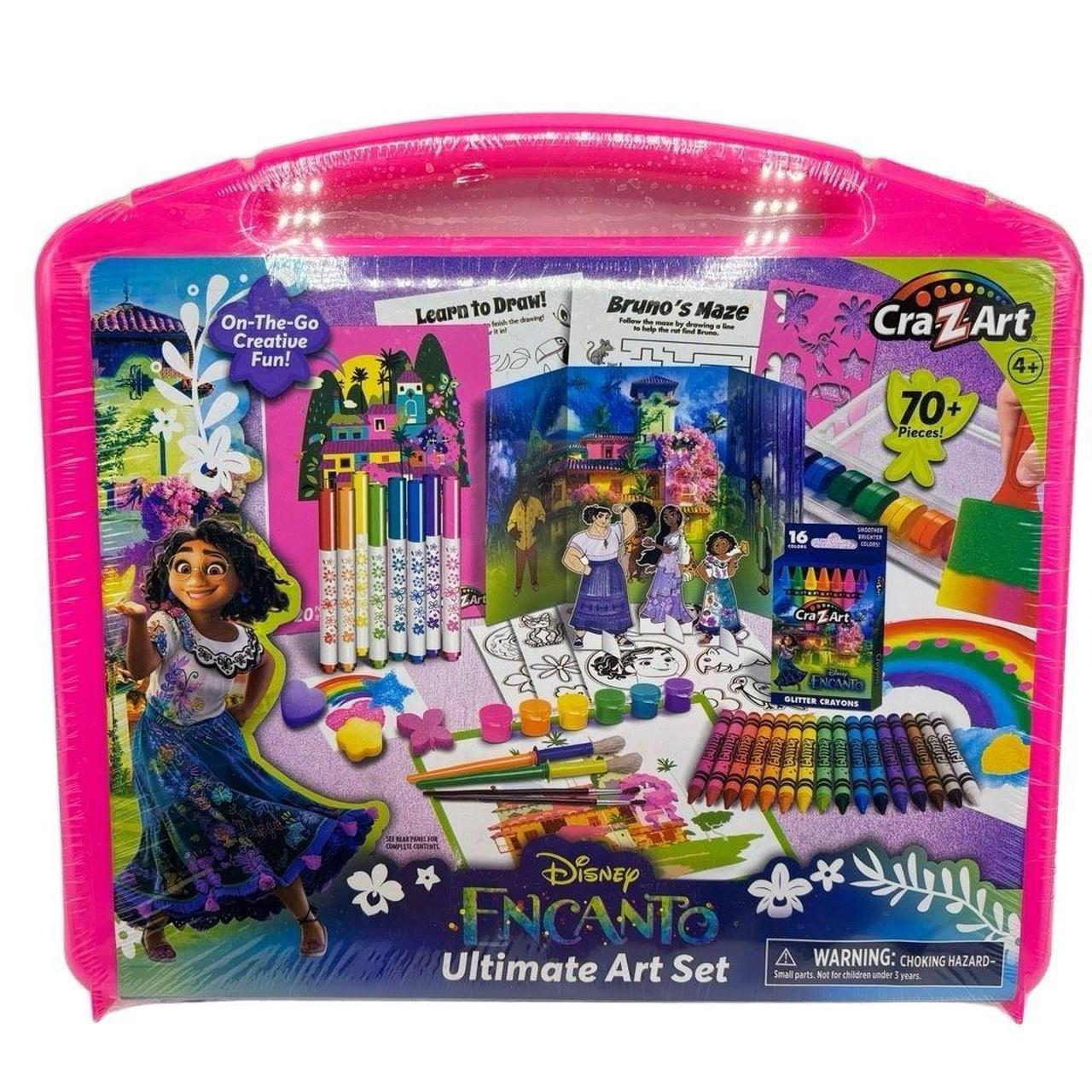 Disney Encanto Ultimate Art Set - Cra-Z-Art, Kids 70+ Pieces Kit, Multi