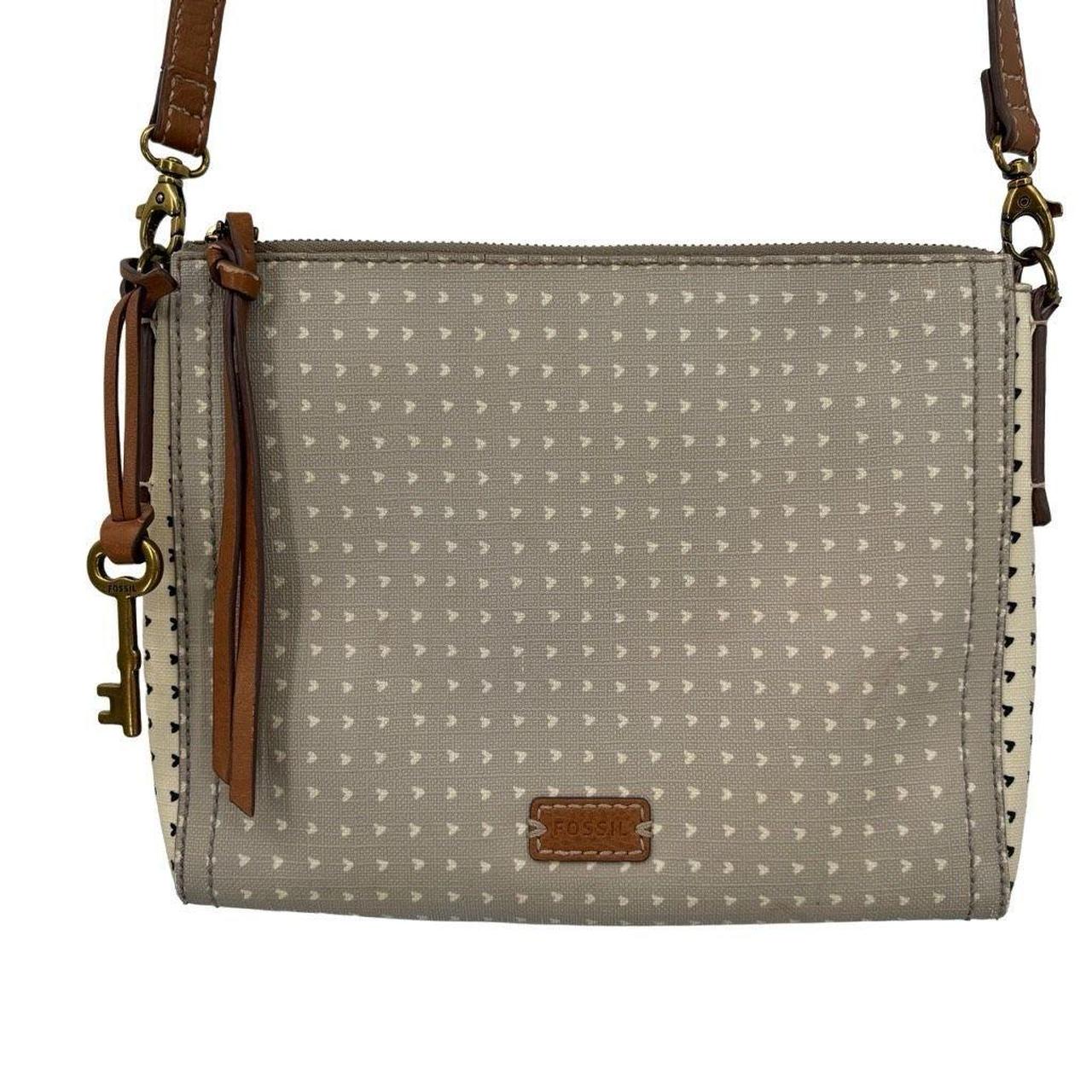 Fossil Emma Leather Crossbody Bag Depop