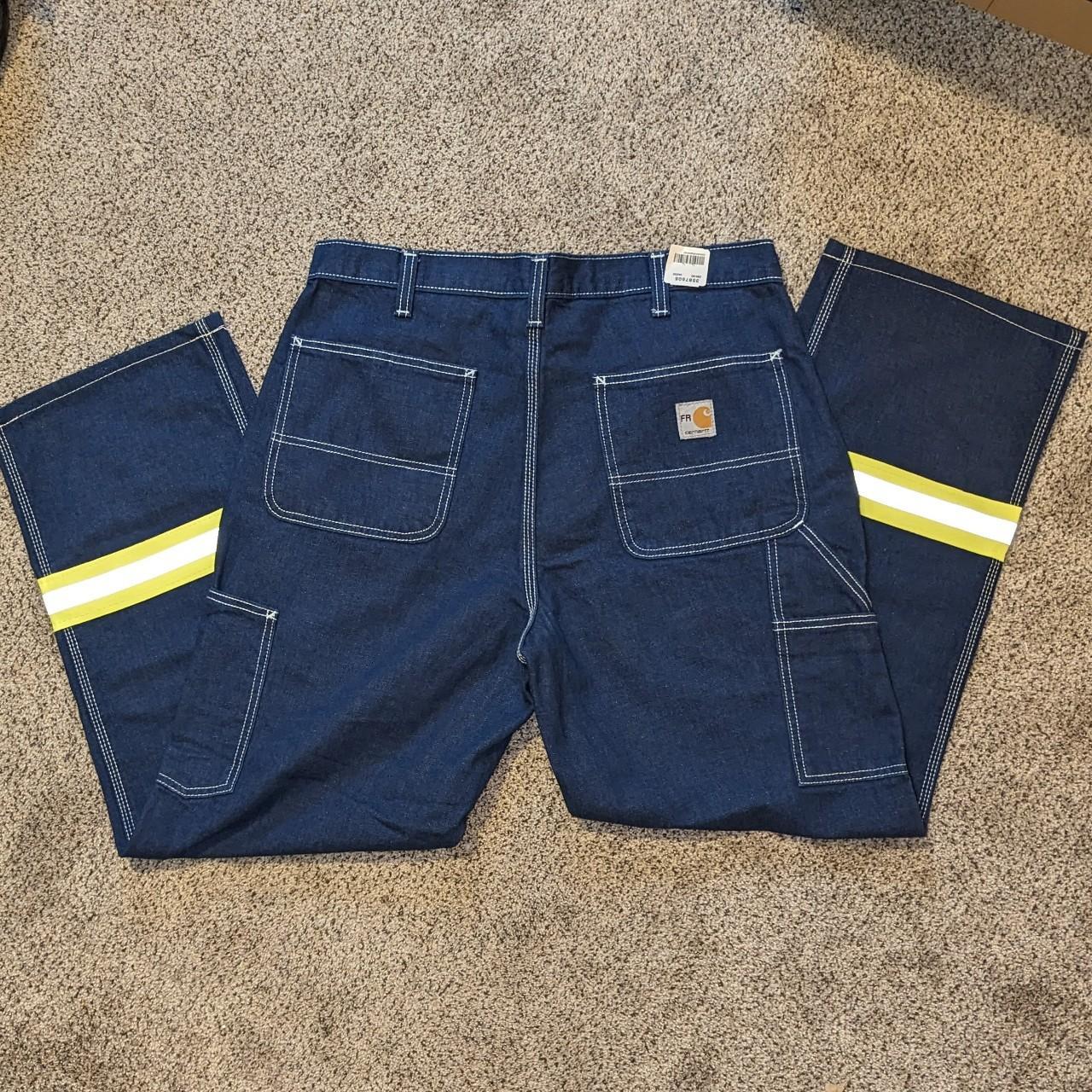 Vintage Carhartt FR Carpenter Jeans Pant Rare Flame Resistant