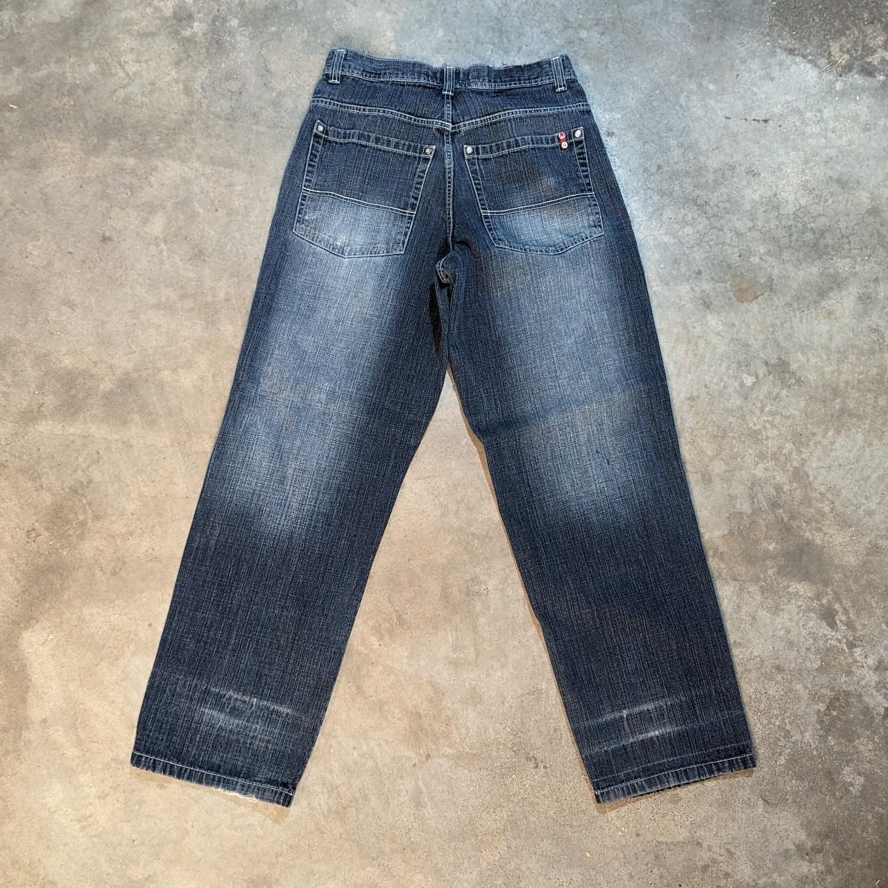 RARE PATTERN!! Vintage hella baggy southpole jeans,... - Depop