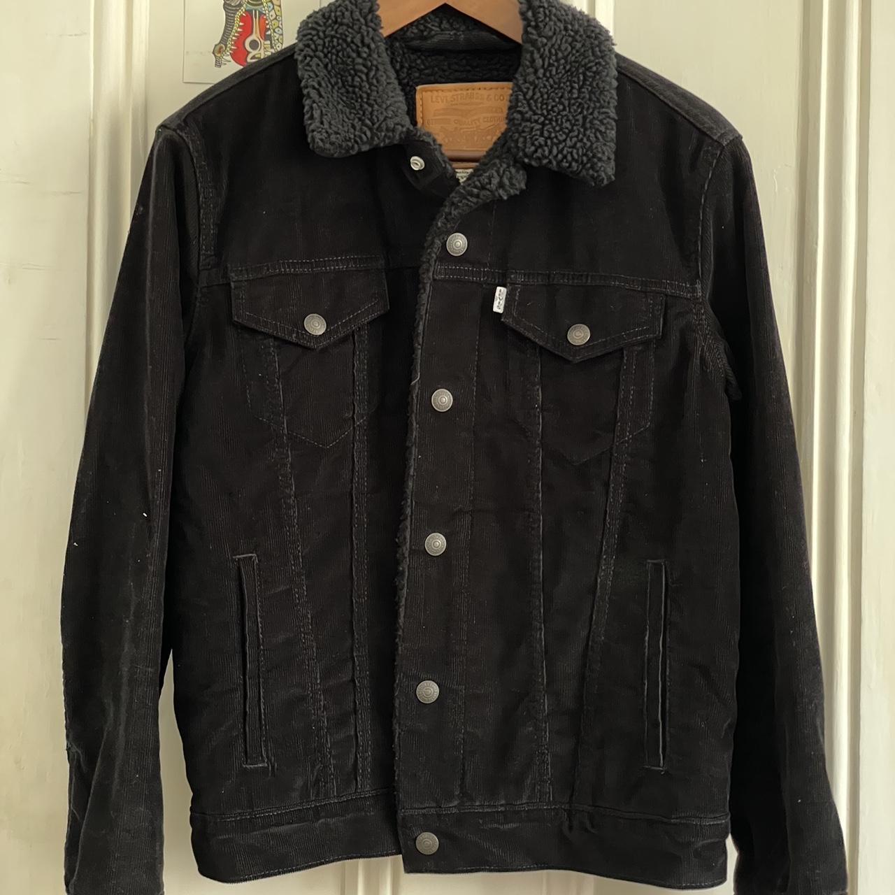 Levi's Men's Black Jacket | Depop