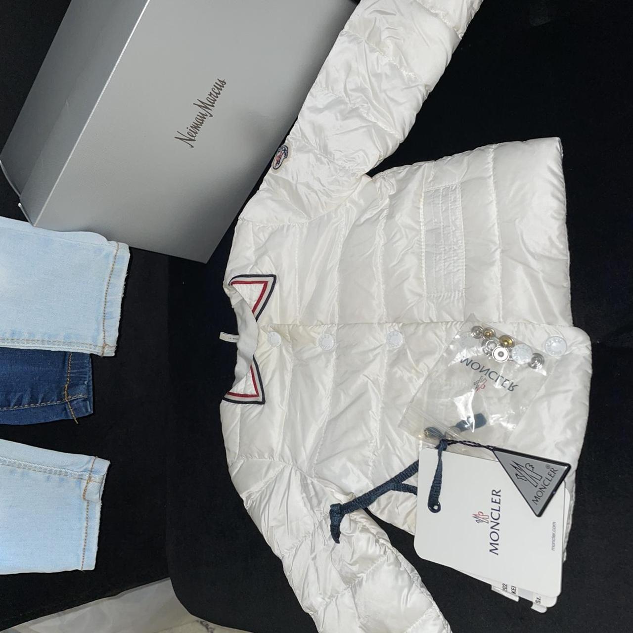 Unisex Infant Moncler jacket Size 36 months... Depop