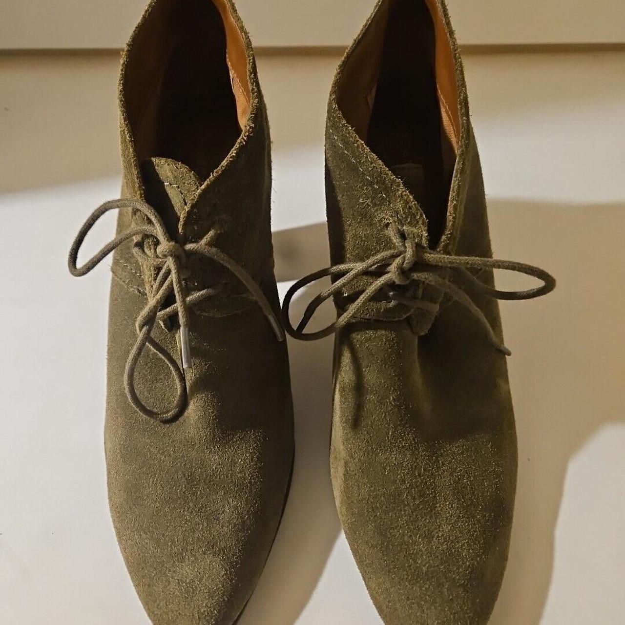 Shoe Franco Sarto Green Suede Boots Franco Sarto Green Suede Boots Top