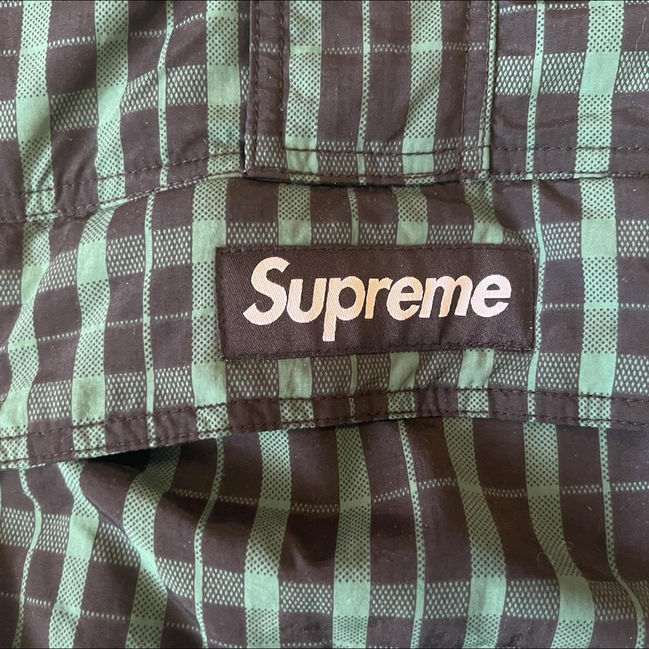 Supreme plaid hot sale pullover