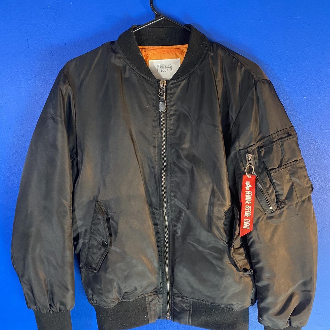 Authentic Yeezus Tour Bomber Jacket Has obvious... - Depop