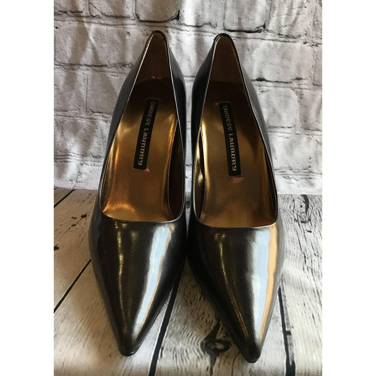 Chinese laundry outlet black pumps