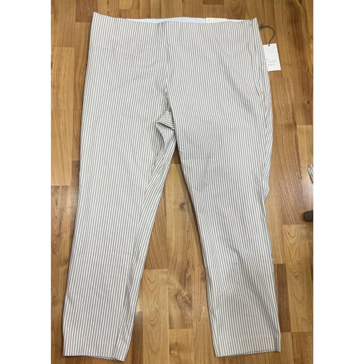 Women's High-Rise Slim Fit Ankle Pants A New Day - Depop