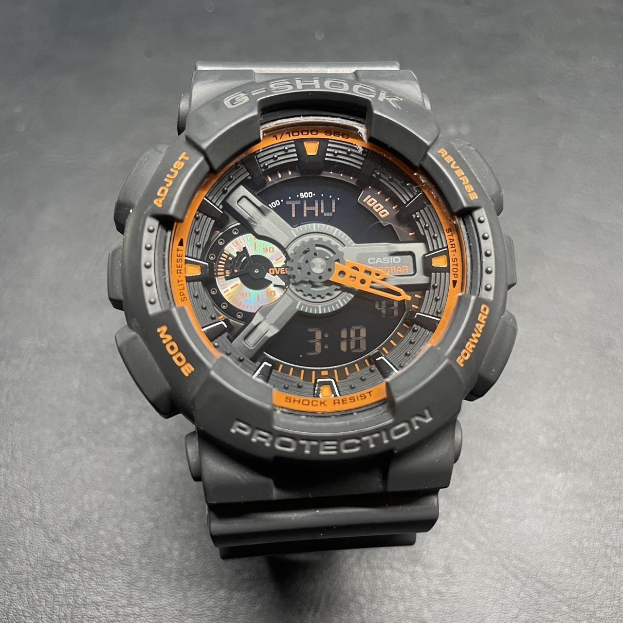 Casio Men's Digital Watch Black/Grey – Casio Wr20bar G Shock - Main Image