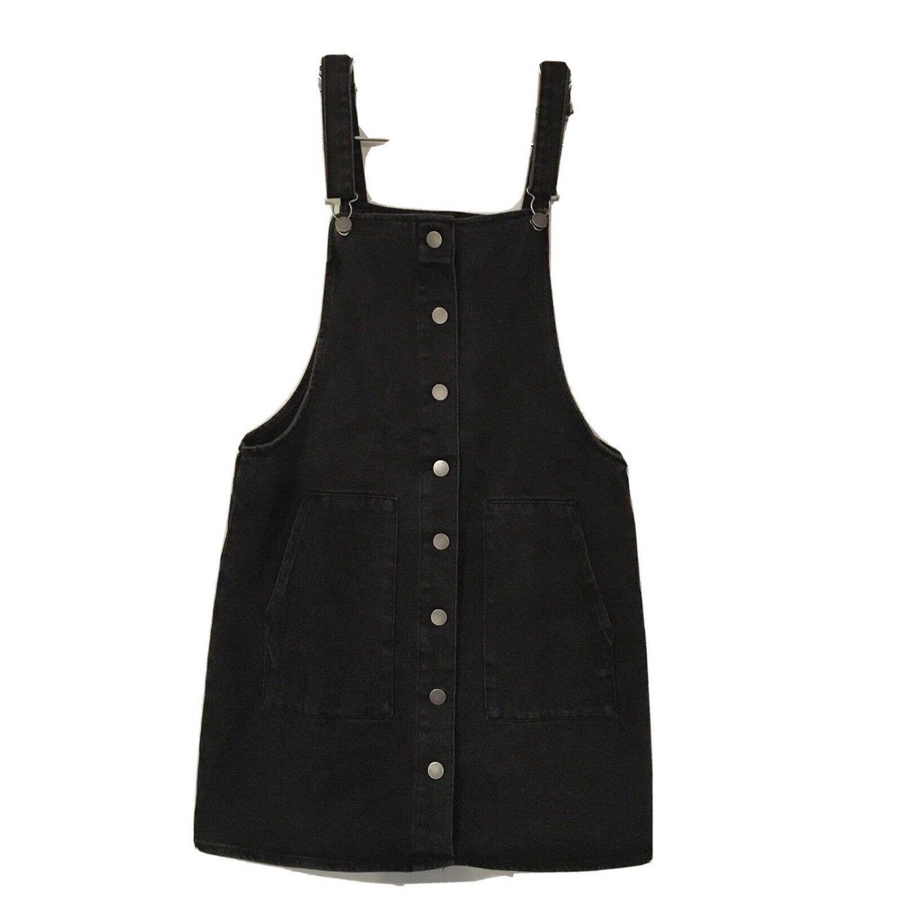 Black jumper overalls hotsell