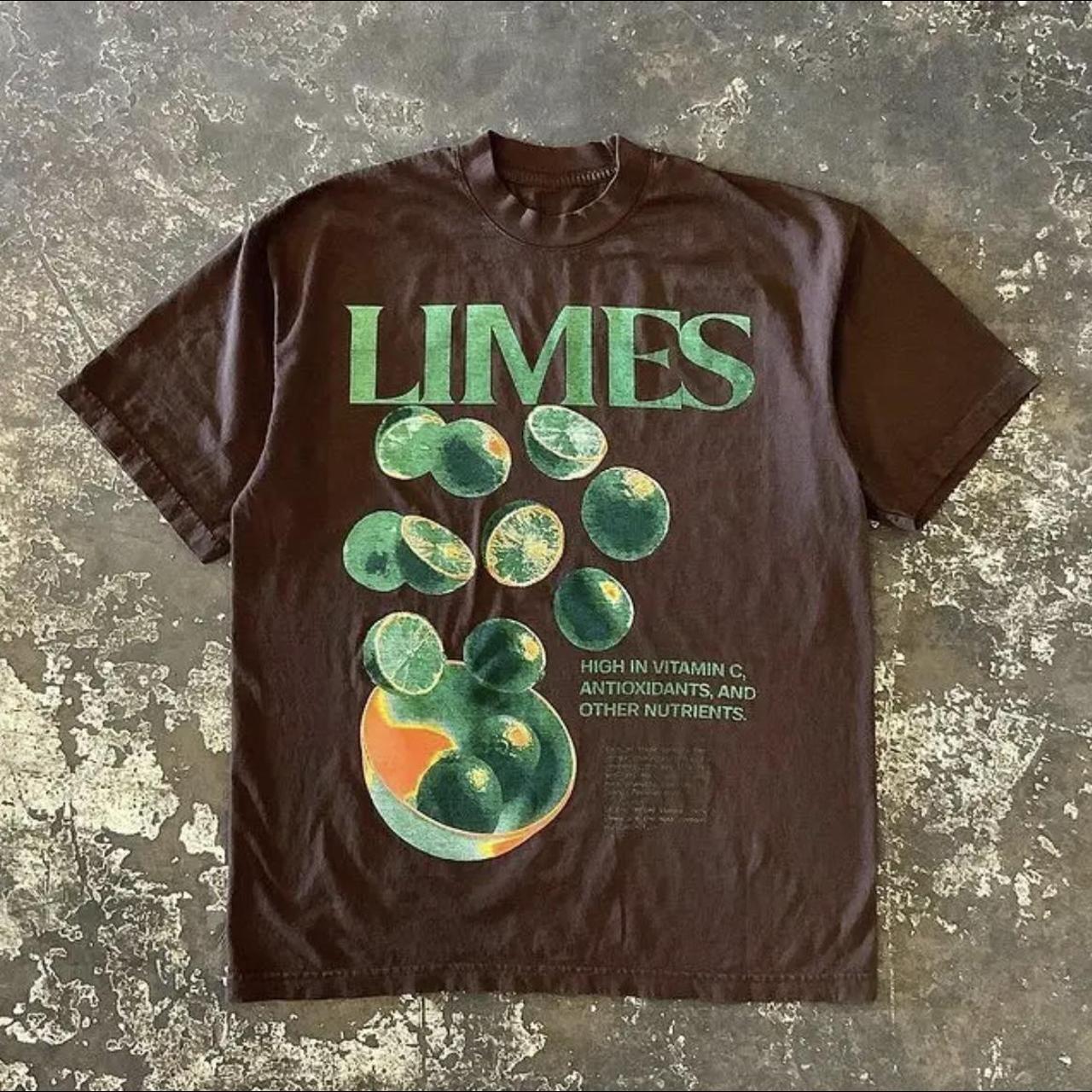 LIMES graphic tee All sizes available from XS-XXL 🔥... - Depop