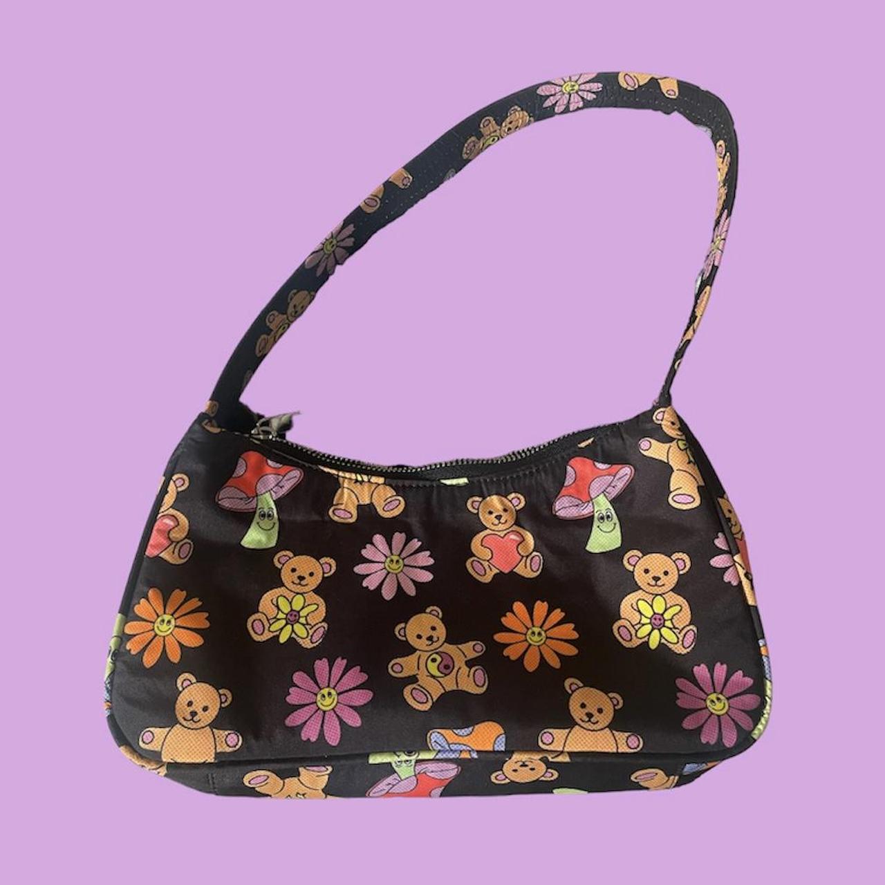 ASOS Design Trippy Bear Purse This purse made Depop