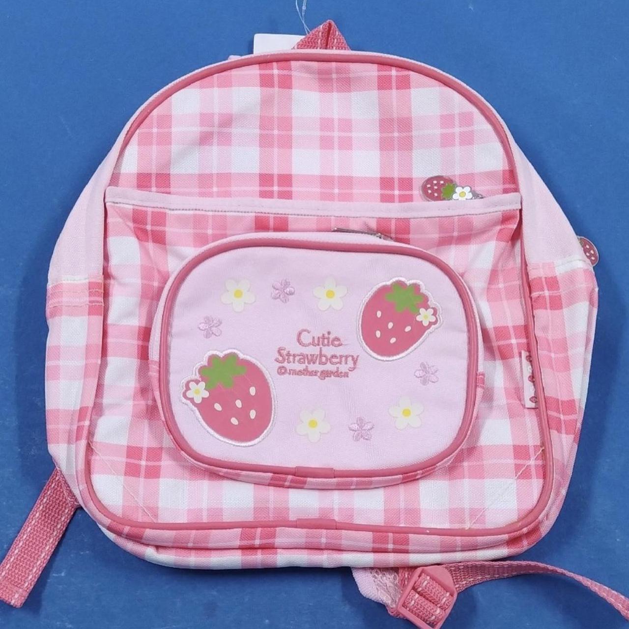 Mother Garden strawberry ribbon backpack