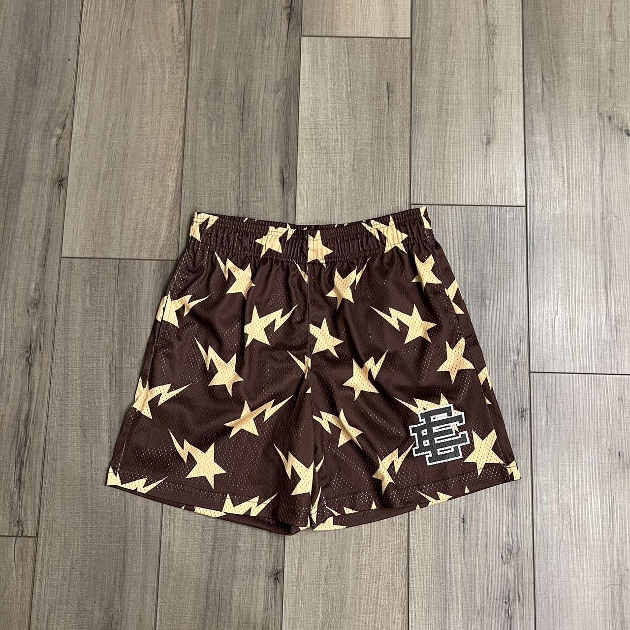 ウェア Eric Emanuel Bapesta Eric Emanuel x BAPE Miami Basic Short Purple/Pink/Black