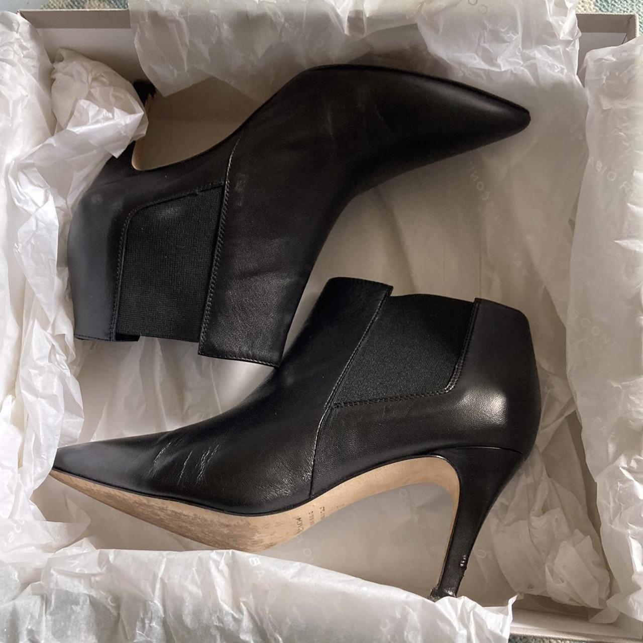 Fabio Rusconi Women's Black Boots | Depop