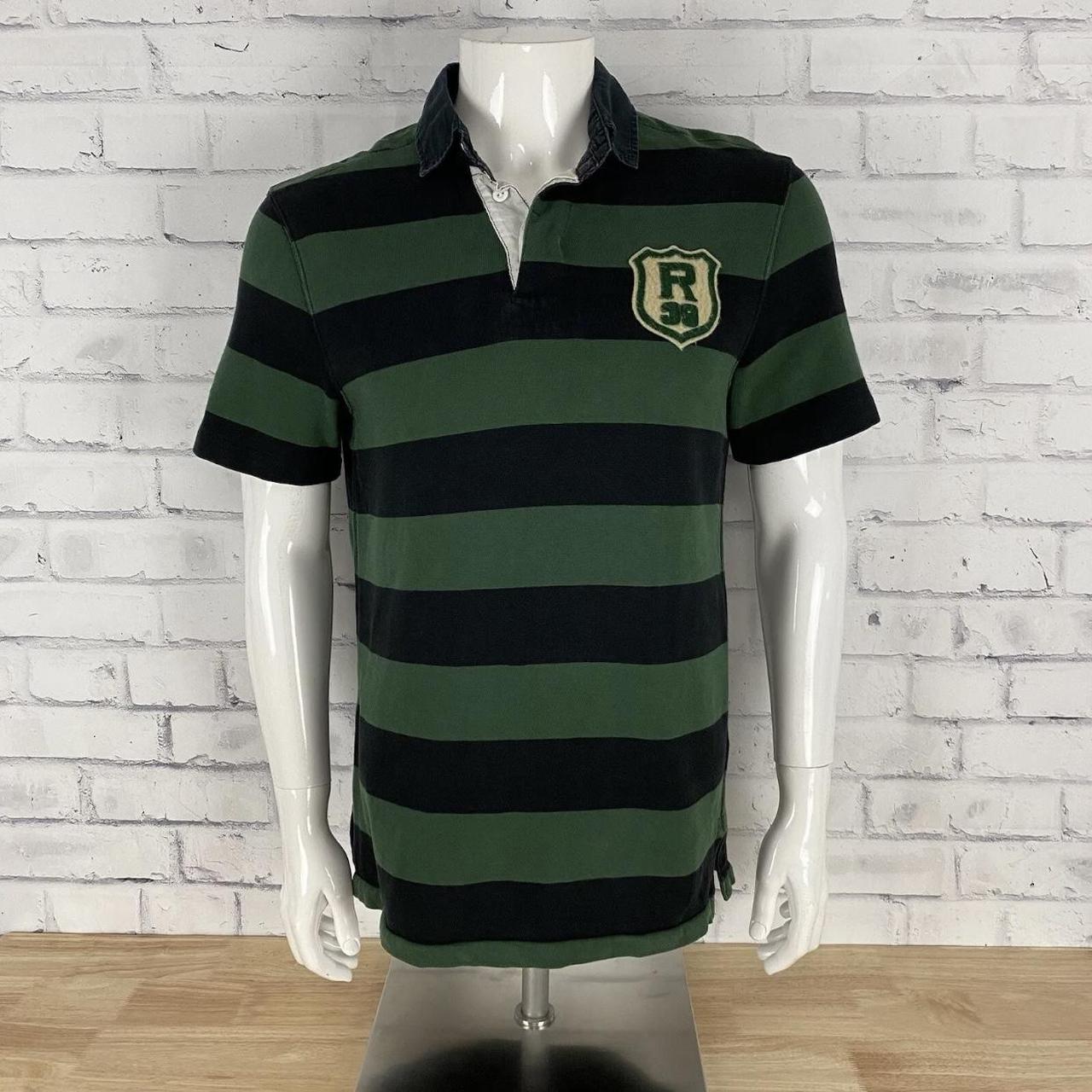 Green and hotsell black polo shirts