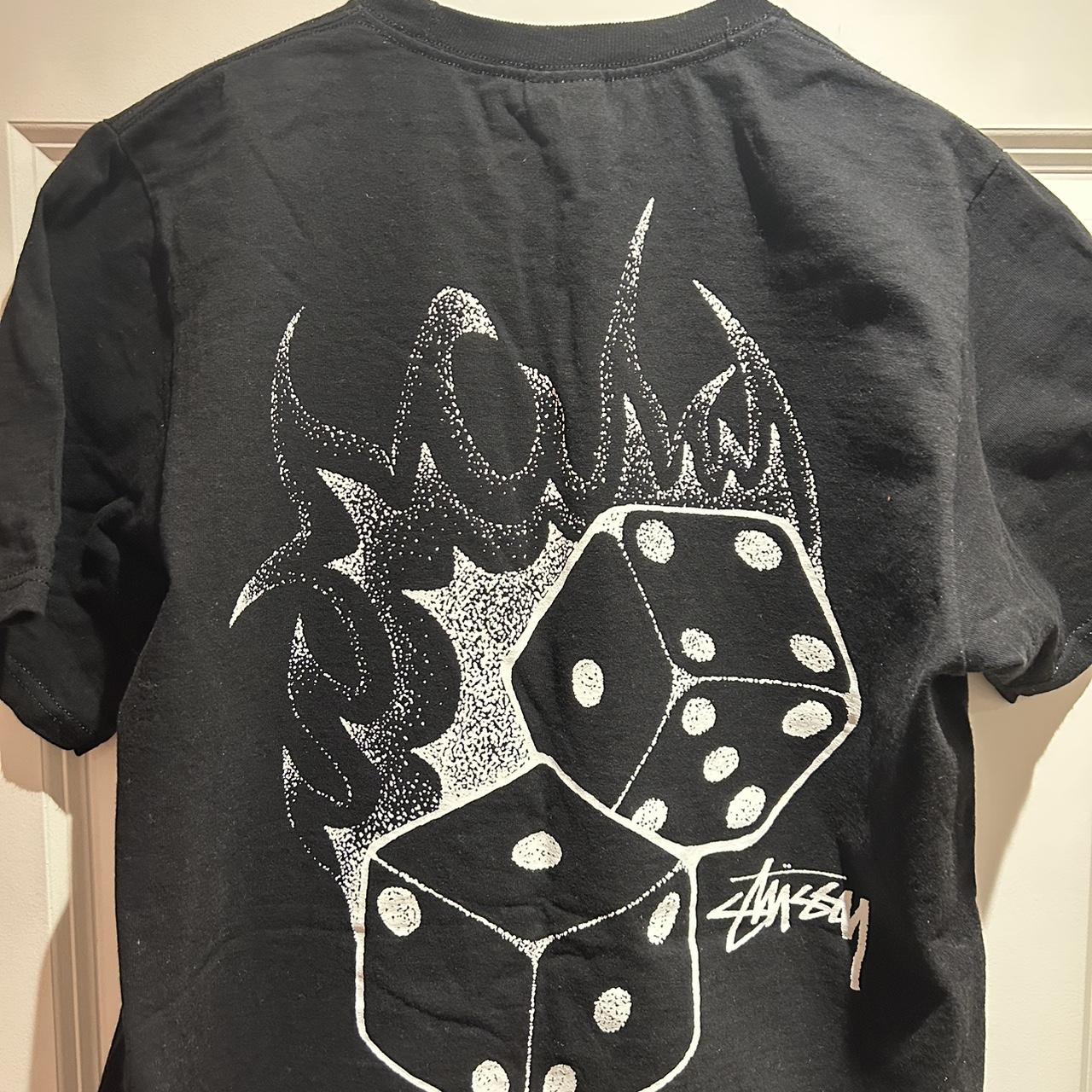 【STUSSY★】Plush T-Shirt Black Stussy Plush T Shirt | Grailed