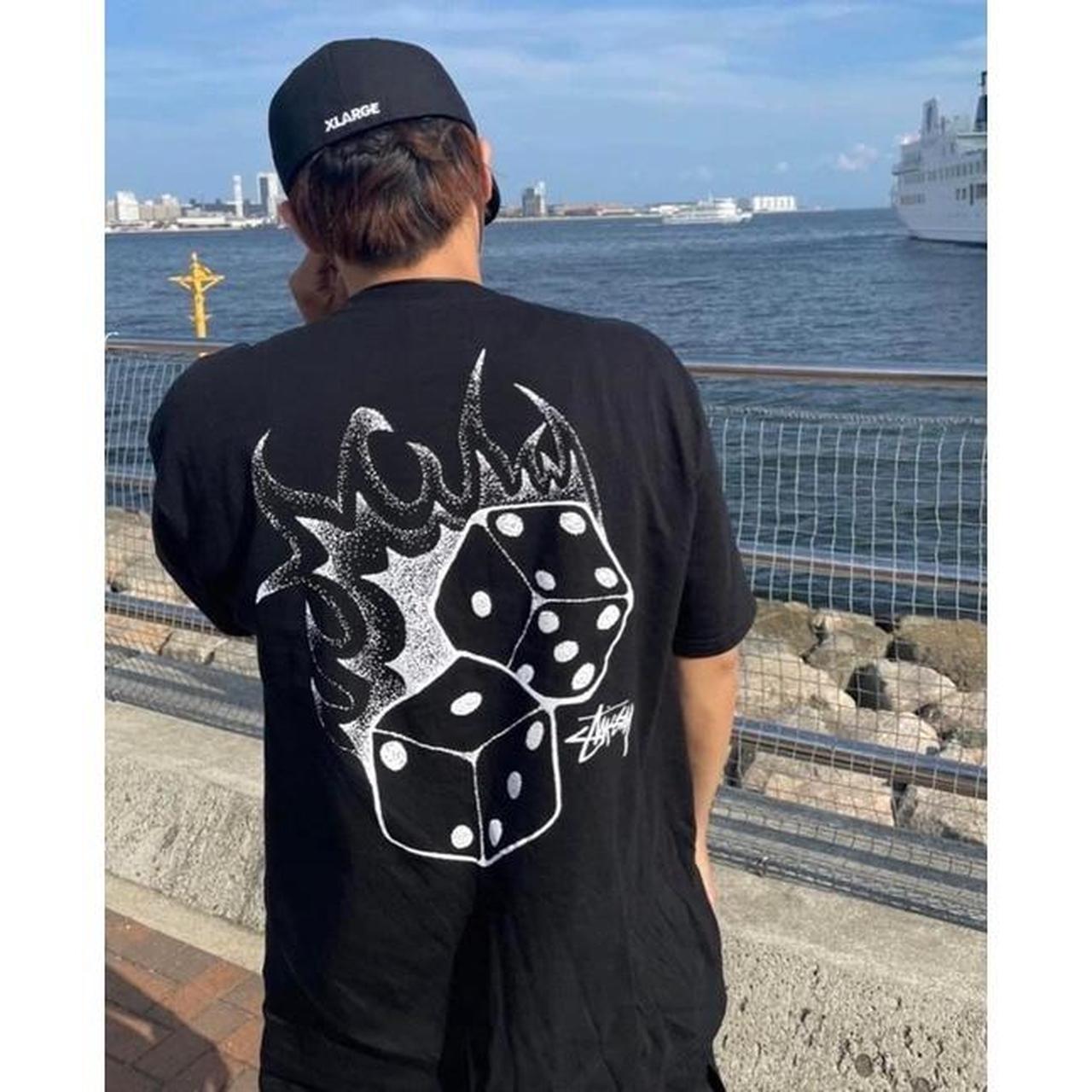 【STUSSY 24'】Stussy Fire Dice Tee Shop Stussy Fire Dice Tee Black at itk online store