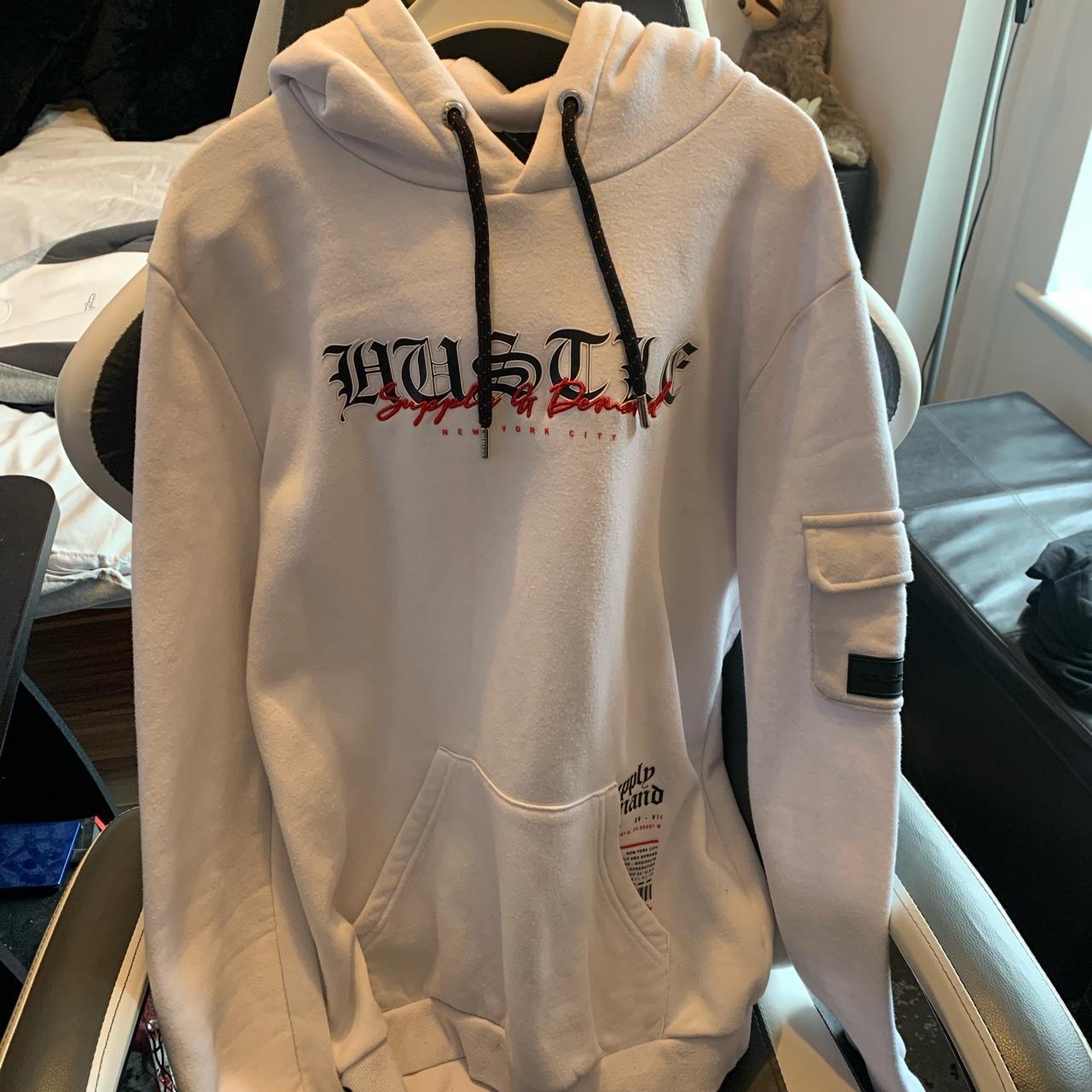 supply and demand hoodie perfect condition hardly... - Depop