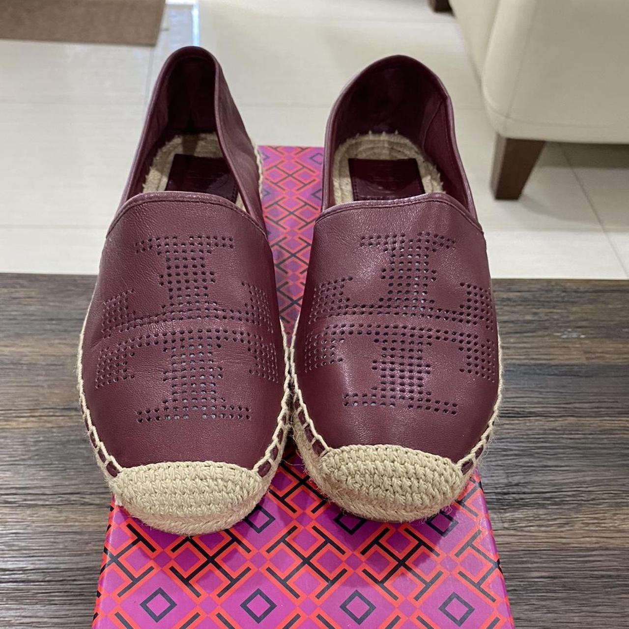 Tory burch perforated on sale espadrilles