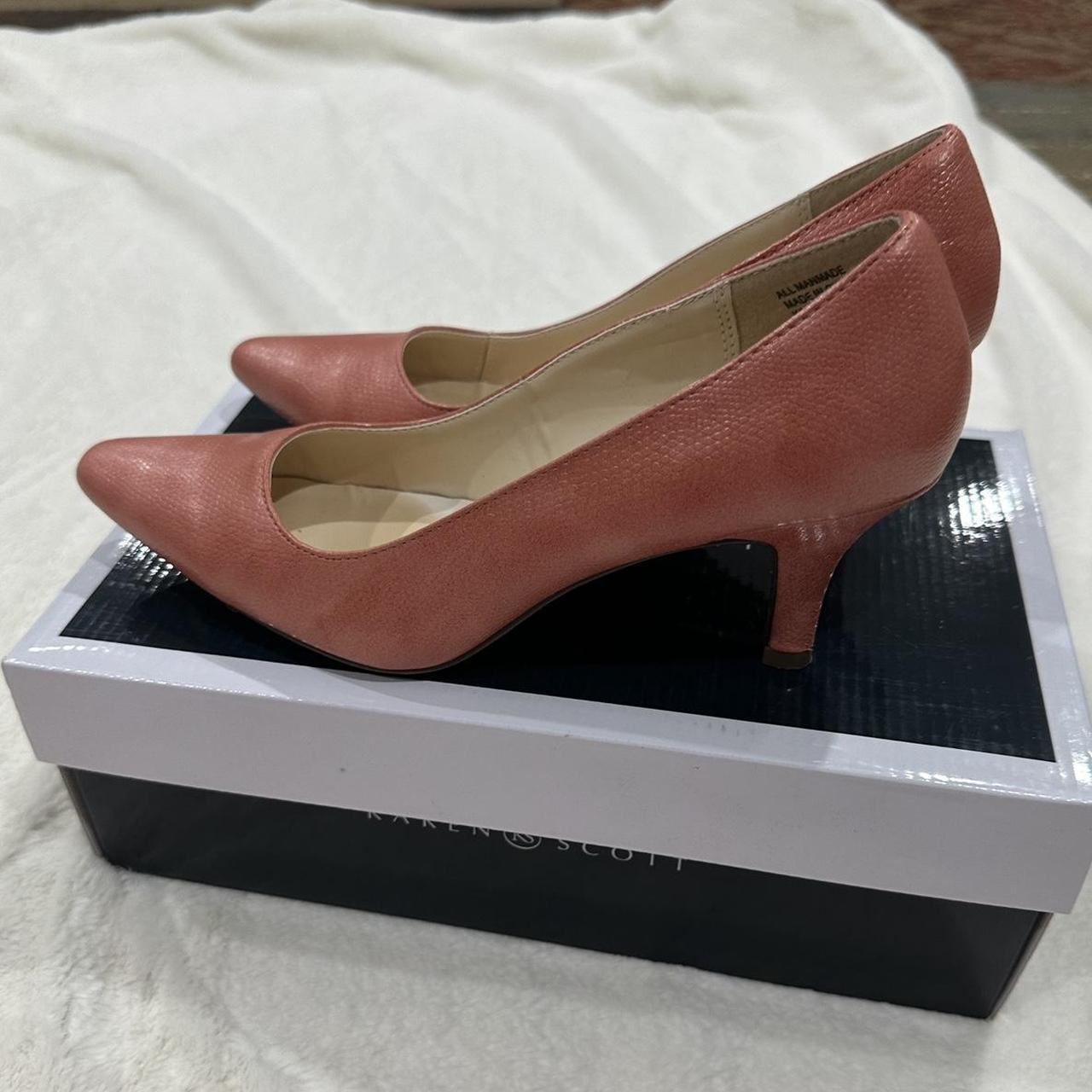 Karen scott peep hot sale toe shoes