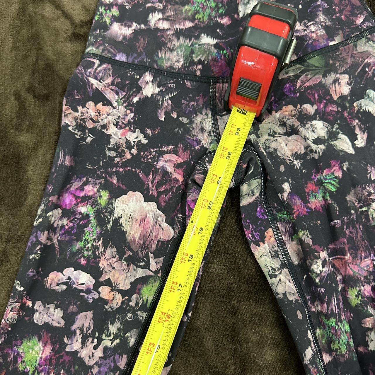 Lululemon Wunder Under High Rise Floral Leggings