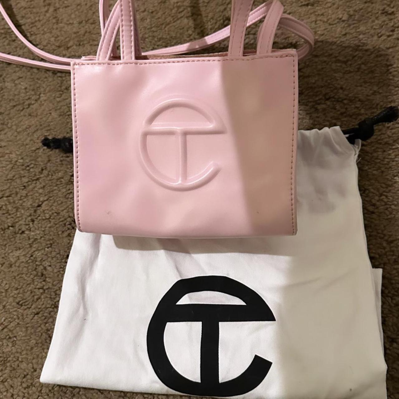 Telfar Women S Pink Bag Depop