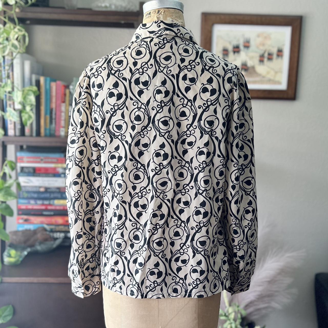 Arabella Women's Cream and Black Shirt (4)