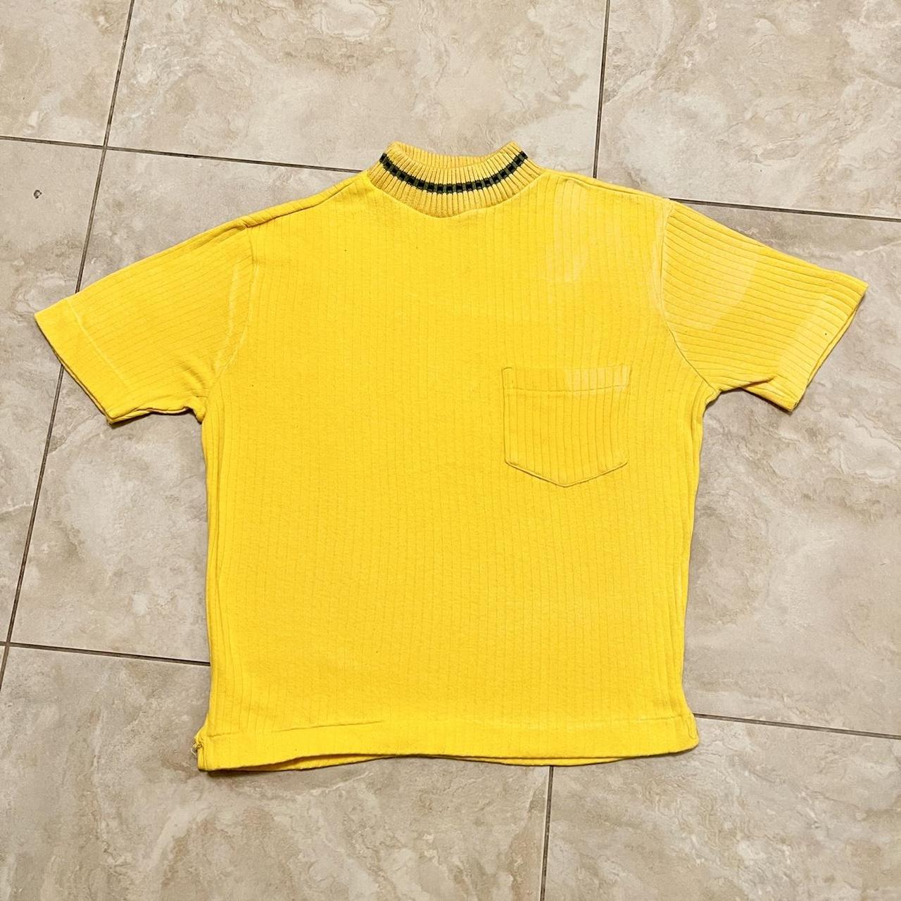 amazing-true-vintage-late-60s-or-70s-yellow-mock-depop