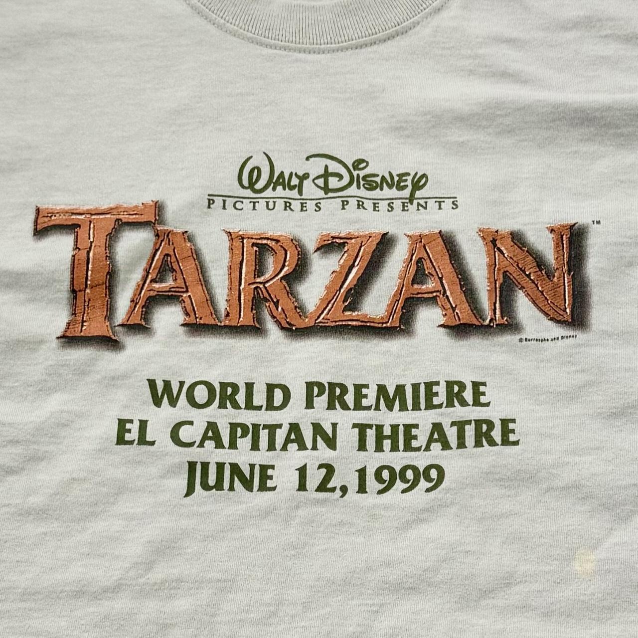 🎥🎥🎥VINTAGE 1999 DISNEY TARZAN CARTOON MOVIE PREMIERE... - Depop