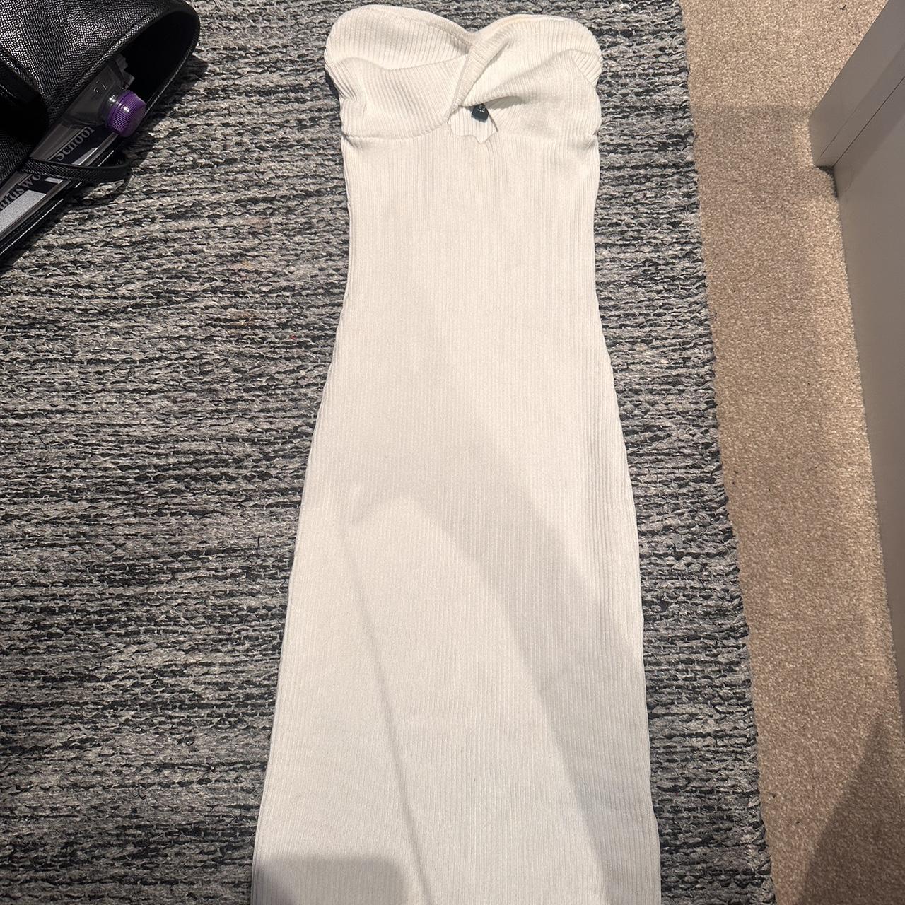 h&m ribbed mini dress imperfections shown, makeup... Depop