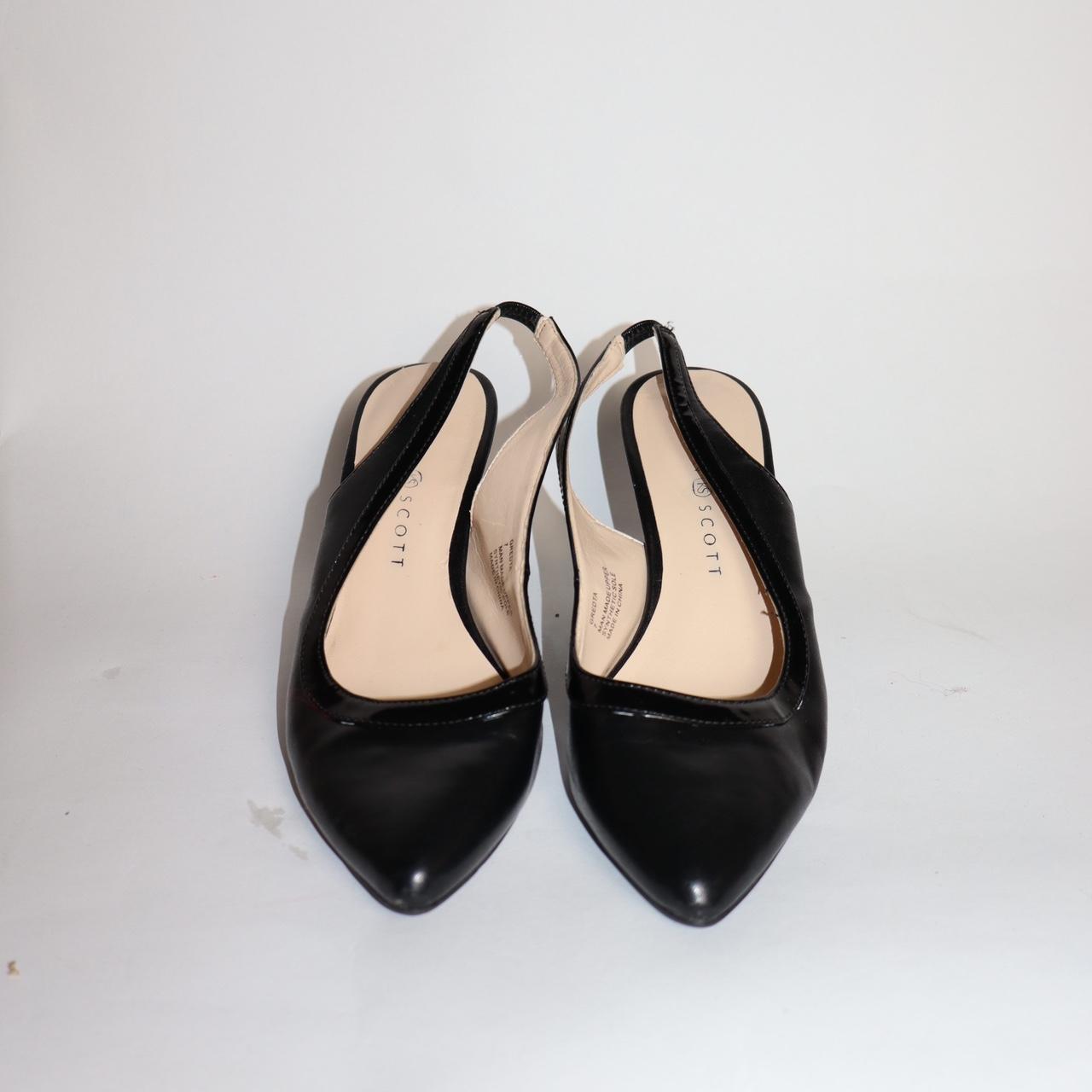 Black kitten heels, good condition! - Depop