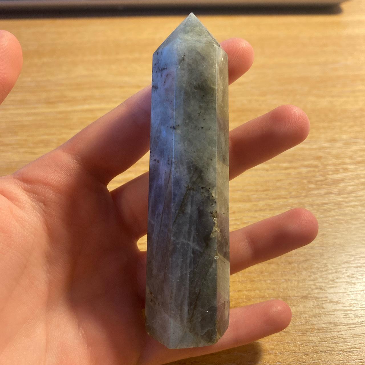 flashy Labourite crystal tower ever such a small... - Depop