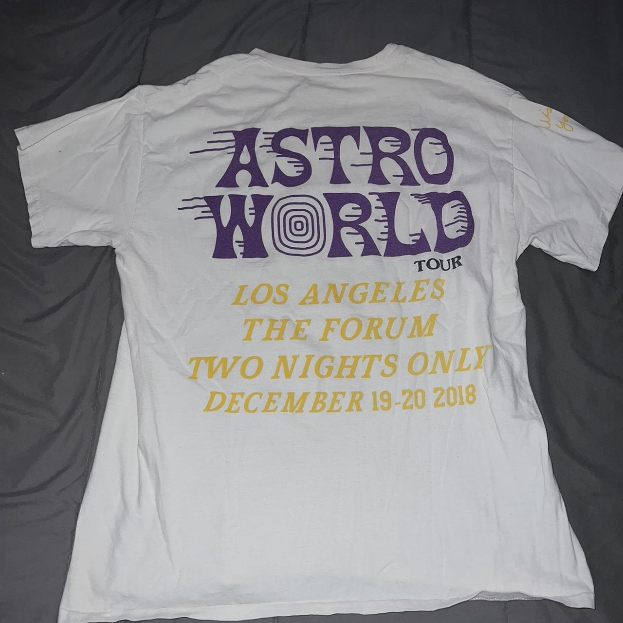 Travis Scott Astroworld merch, only worn a couple - Depop