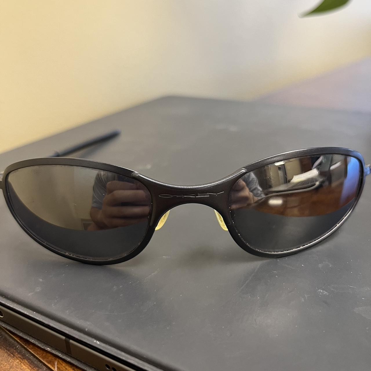 Vintage Oakley Sunglasses Tightrope Black Wrap USA | Depop