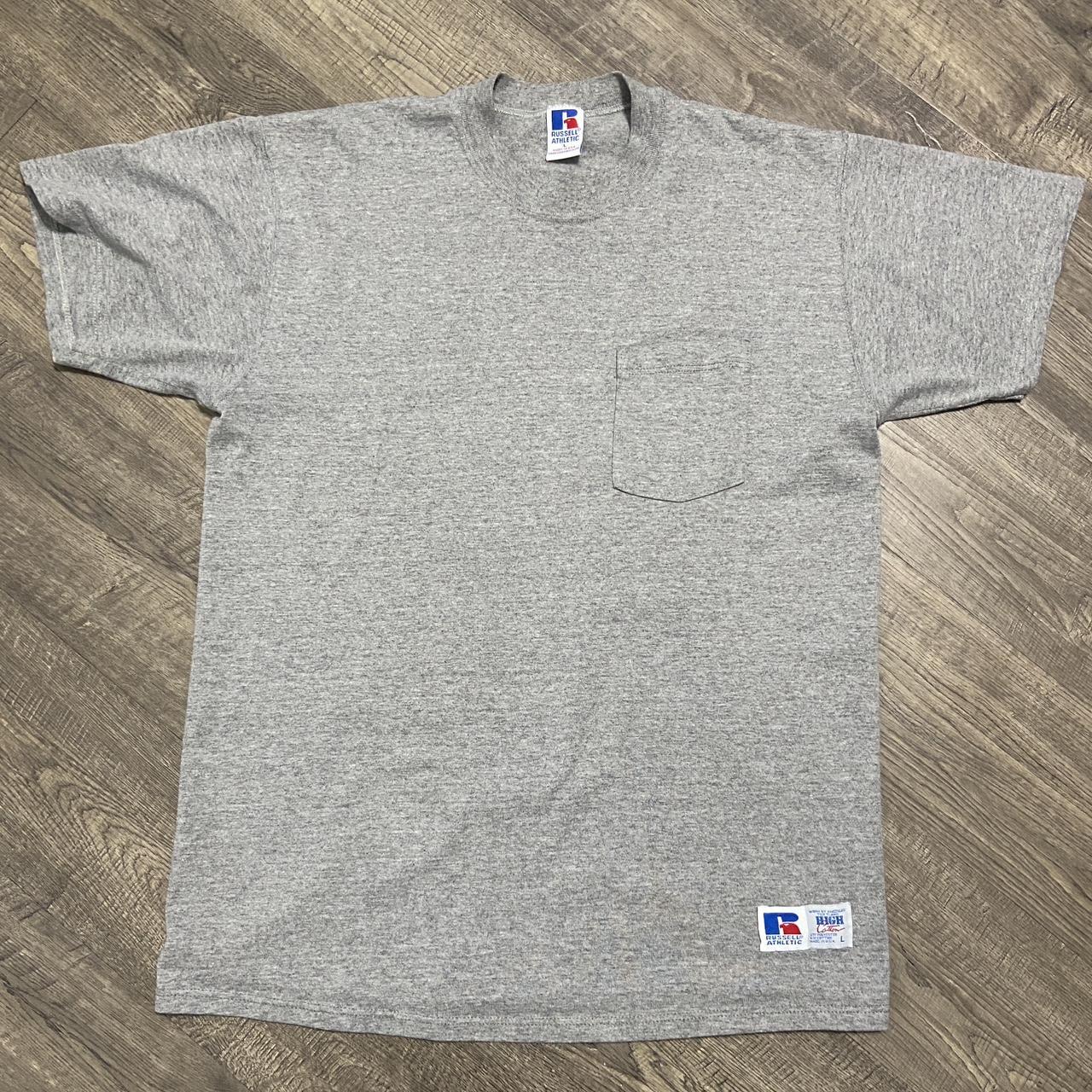 russell pocket tee shirts