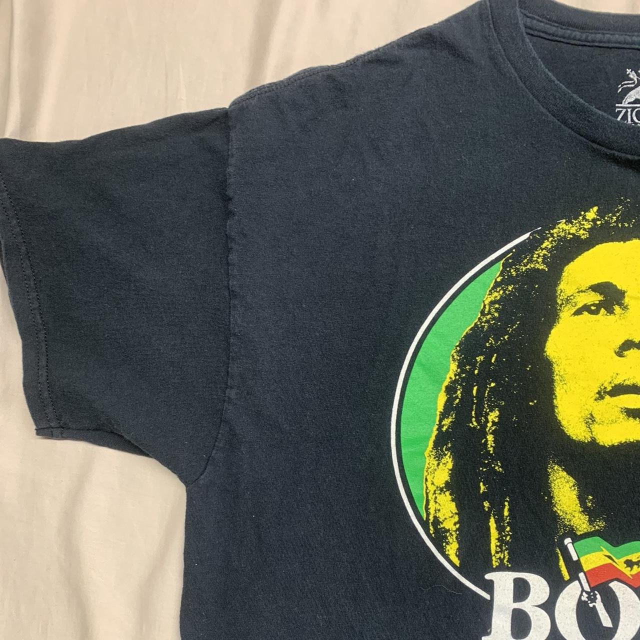 Y2K Bob Marley graphic T Length- 28 in ... - Depop