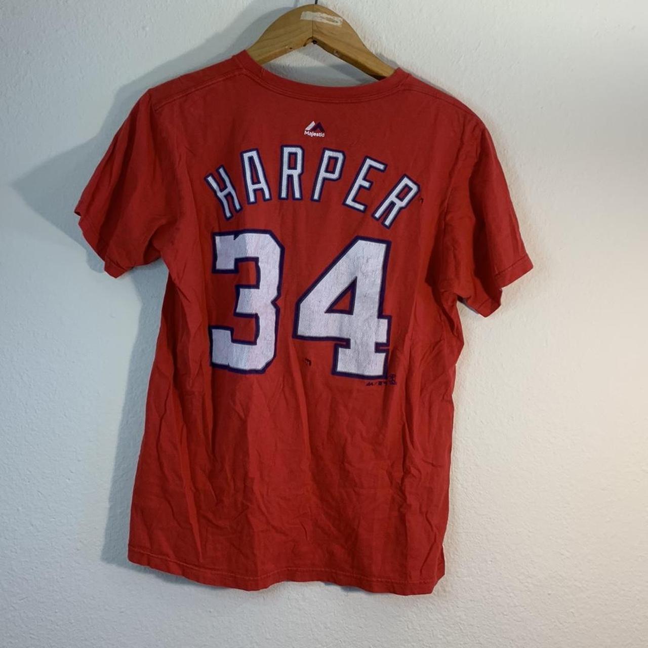 Washington Nationals Bryce Harper TShirt size large. - Depop
