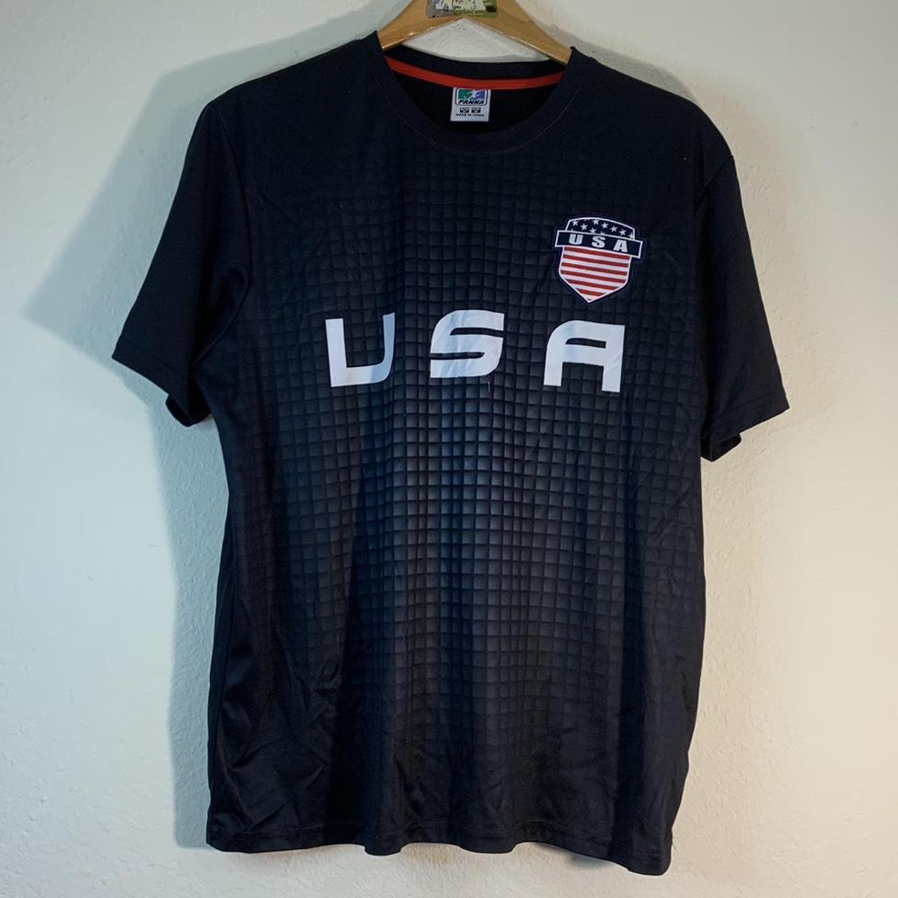Team USA Soccer Jersey Stitched Length- 26 in ... - Depop
