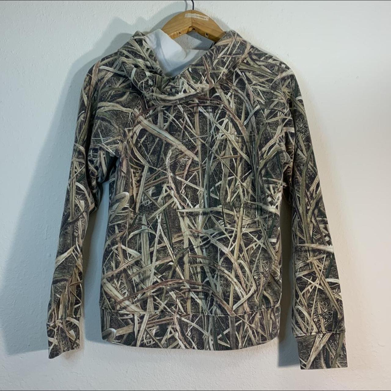 Cabela's Sweatshirt Crazy Details nice camo fade... - Depop