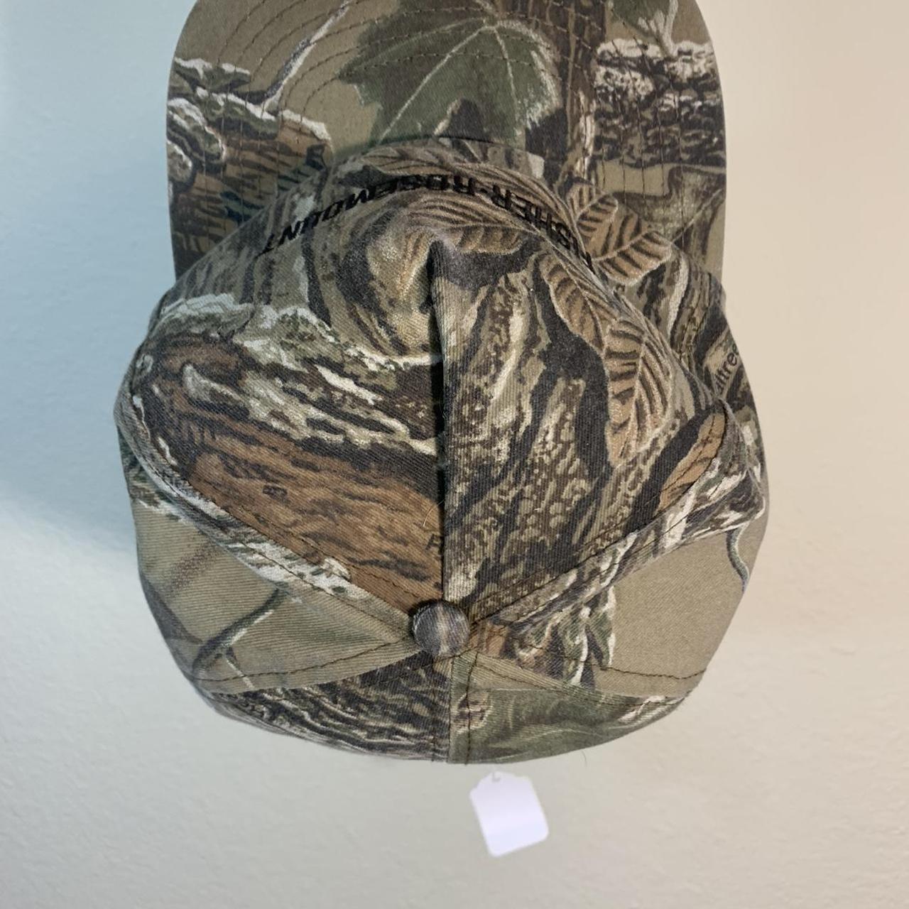 Rare Realtree Camo Hat Made in USA 80s ** has a... - Depop