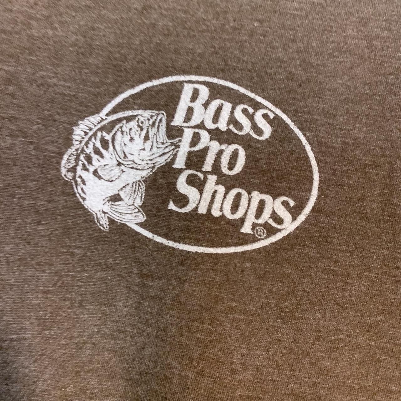 Bass Pro Shop Double-sided Graphic T Length- ... - Depop