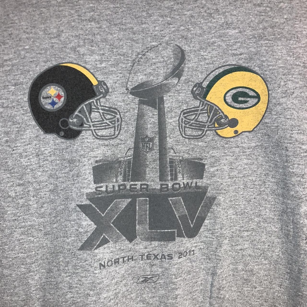 2011 Superbowl Pittsburgh Steelers Vs Green Bay... - Depop